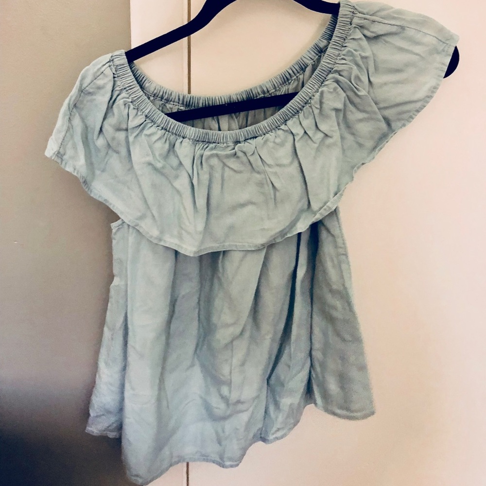 Old navy denim off the shoulder top